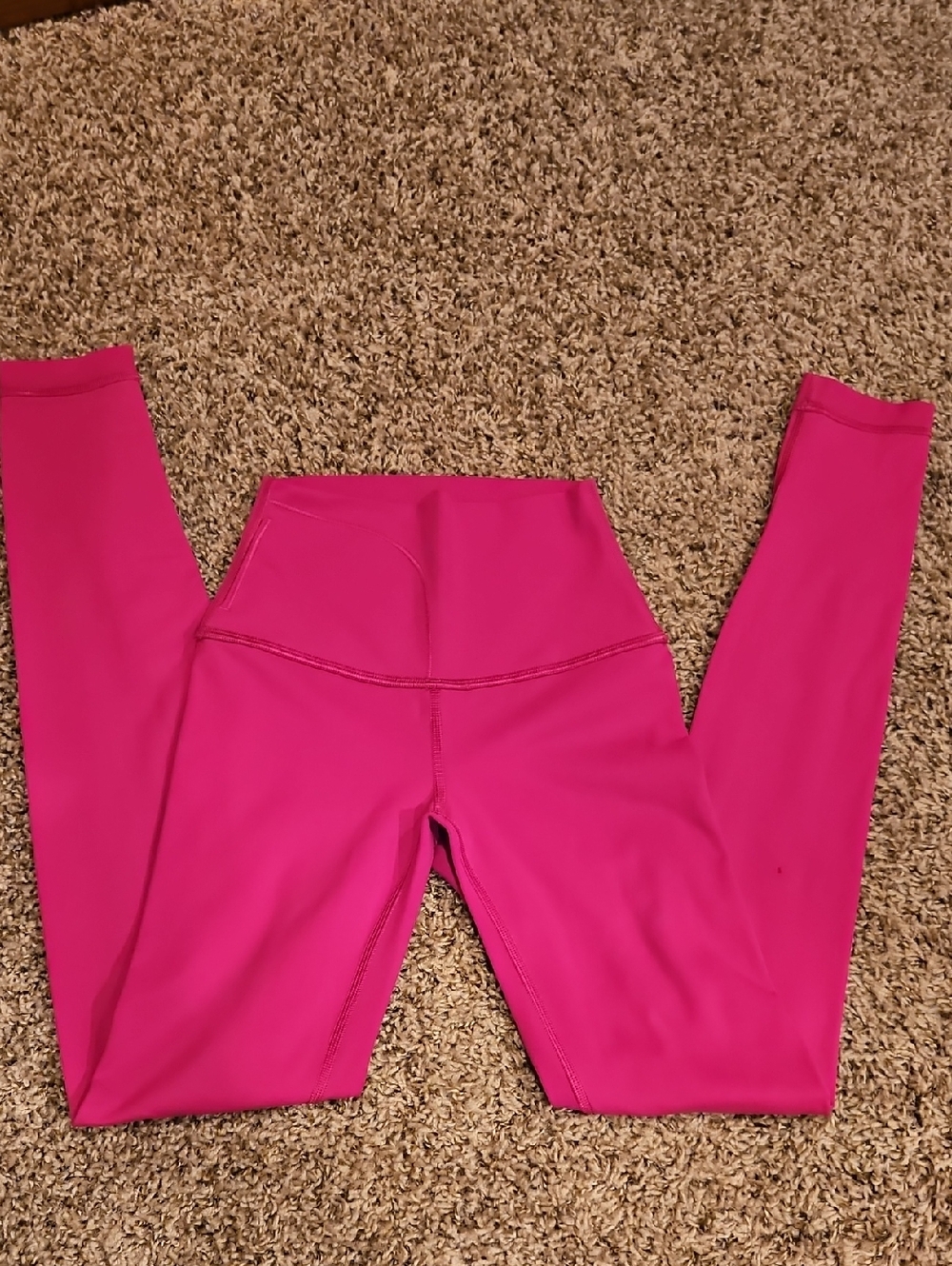 lululemon Bright Pink Leggings